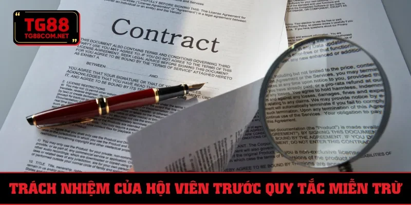 Nghĩa vụ của bet thủ đối với điều khoản miễn trừ